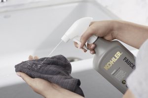 Image of KOHLER Cleaner and soft cloth