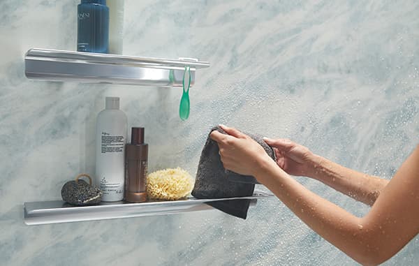 shower shelves