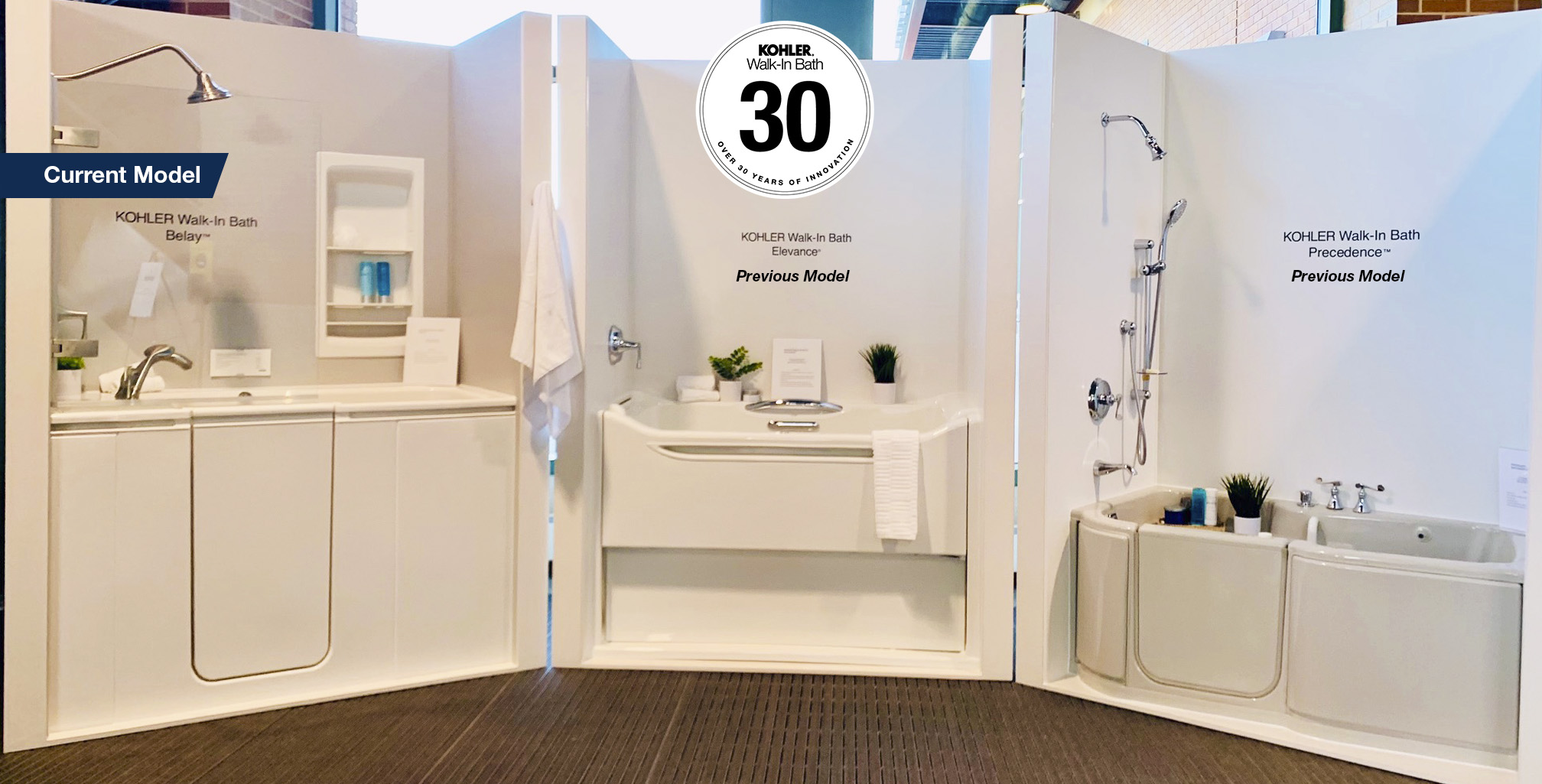 KOHLER Walk-In Bath 30th anniversary