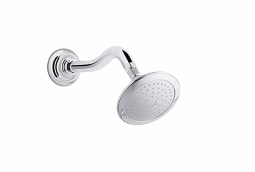 Shower Package Gooseneck Shower Arm & Bath Screen KOHLER WalkIn Bath