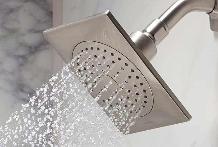 Shower Package Gooseneck Shower Arm & Bath Screen KOHLER WalkIn Bath