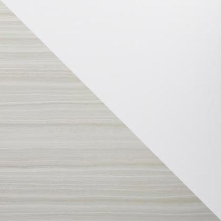 VeinCut Dune And White Shower Wall Swatch